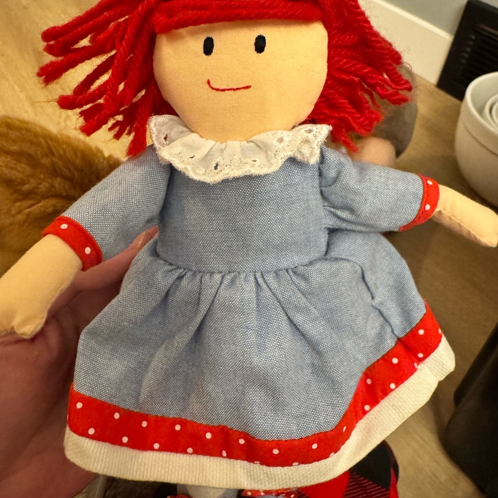 Vintage Madeline rag doll made in 2000